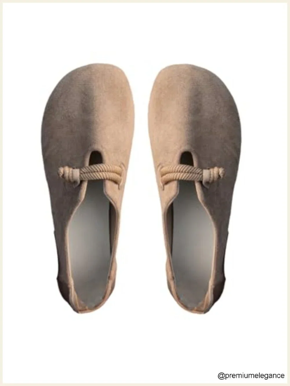 Faux Suede Round Toe Ballet Flats Non-Slip Lightweight Comfort